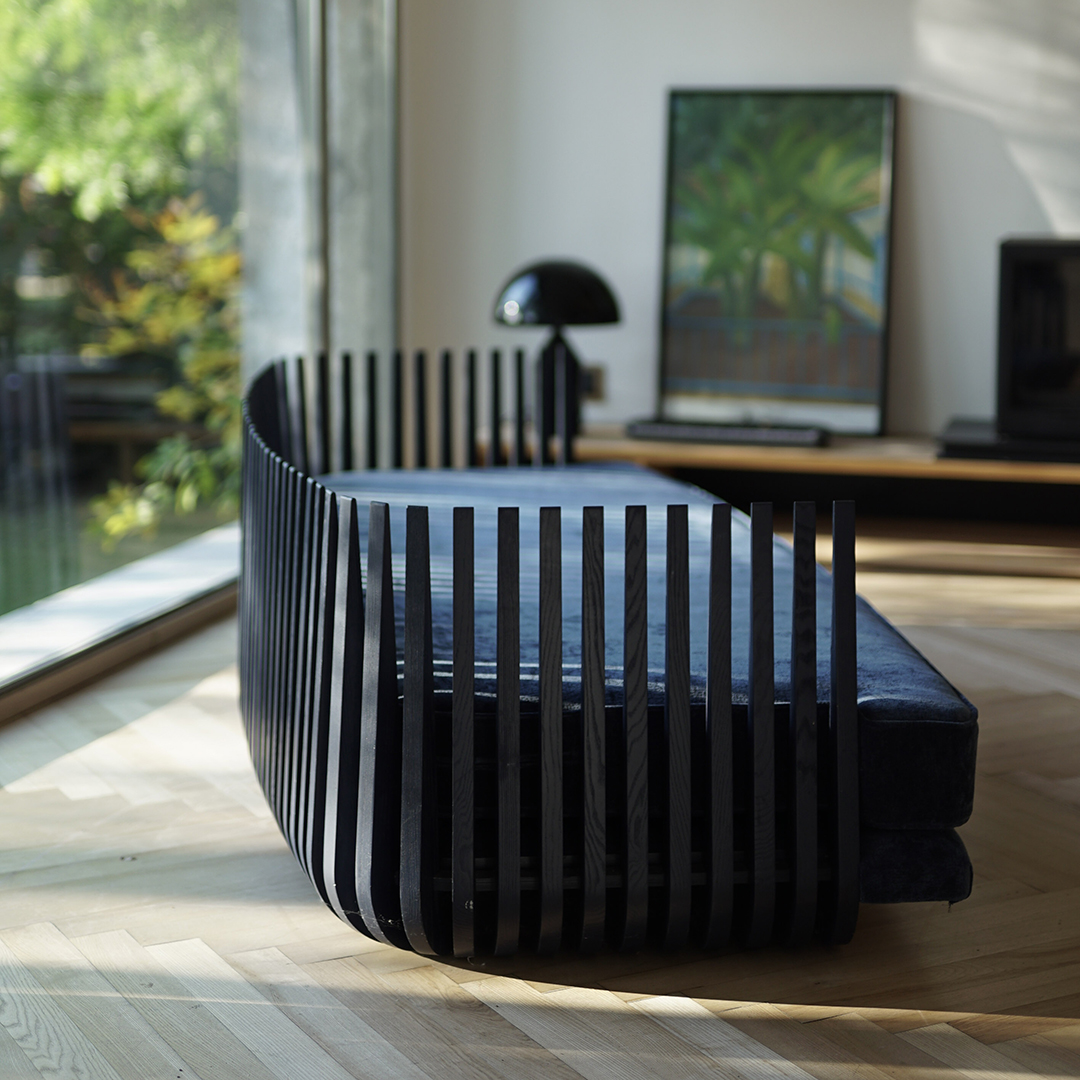 Sillón elegante en una pieza